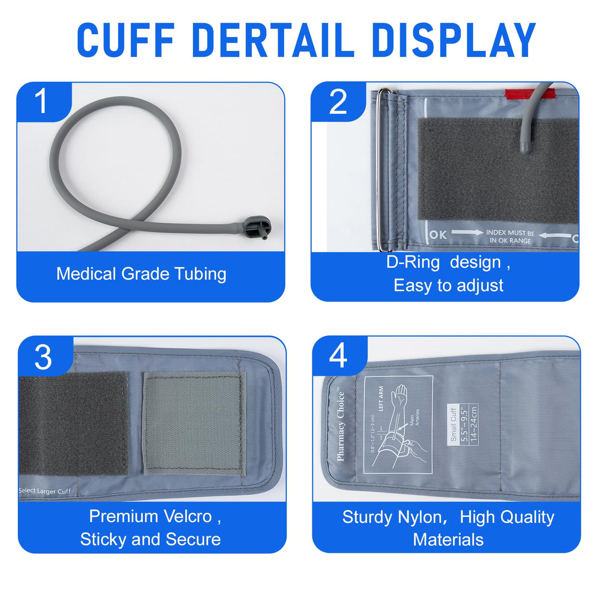 Small Blood Pressure Cuff 5.5"-9.5" S113724
