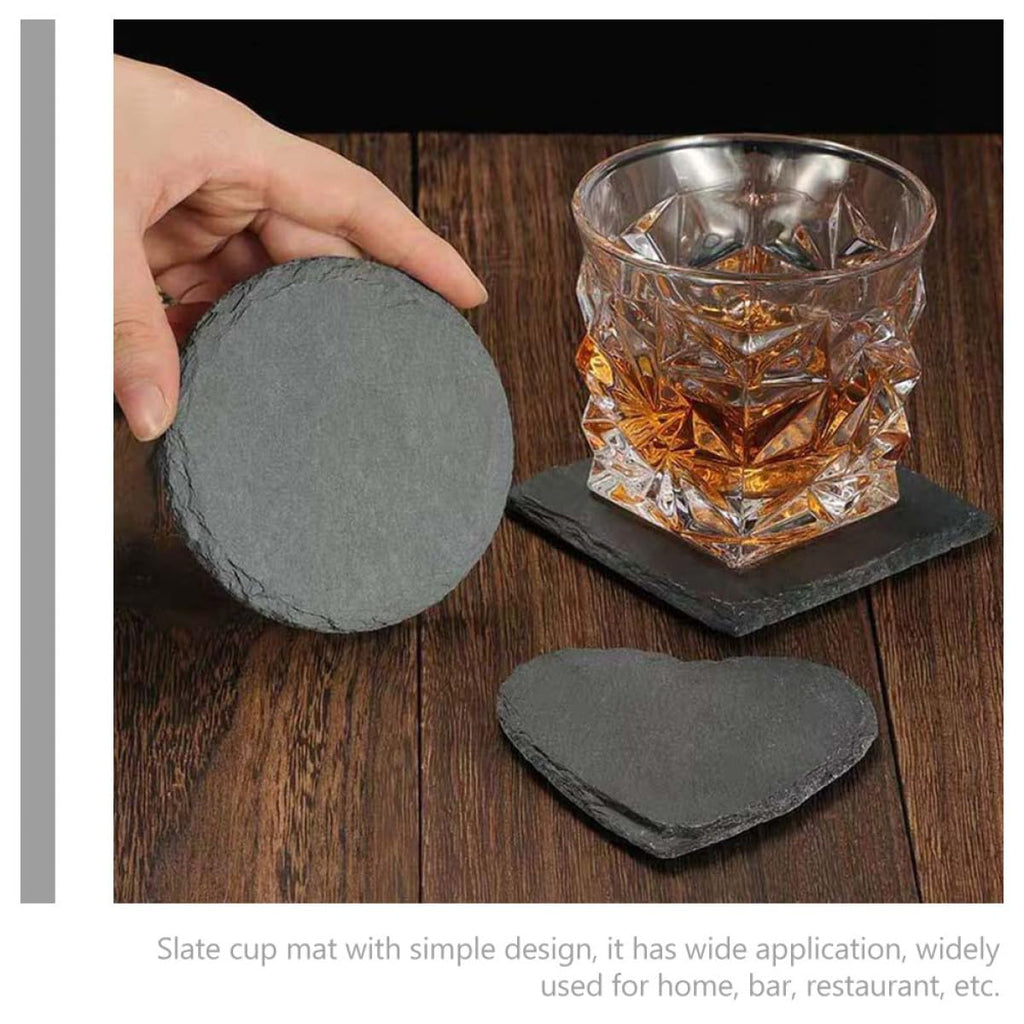 Natural Stone Coasters Set B25680