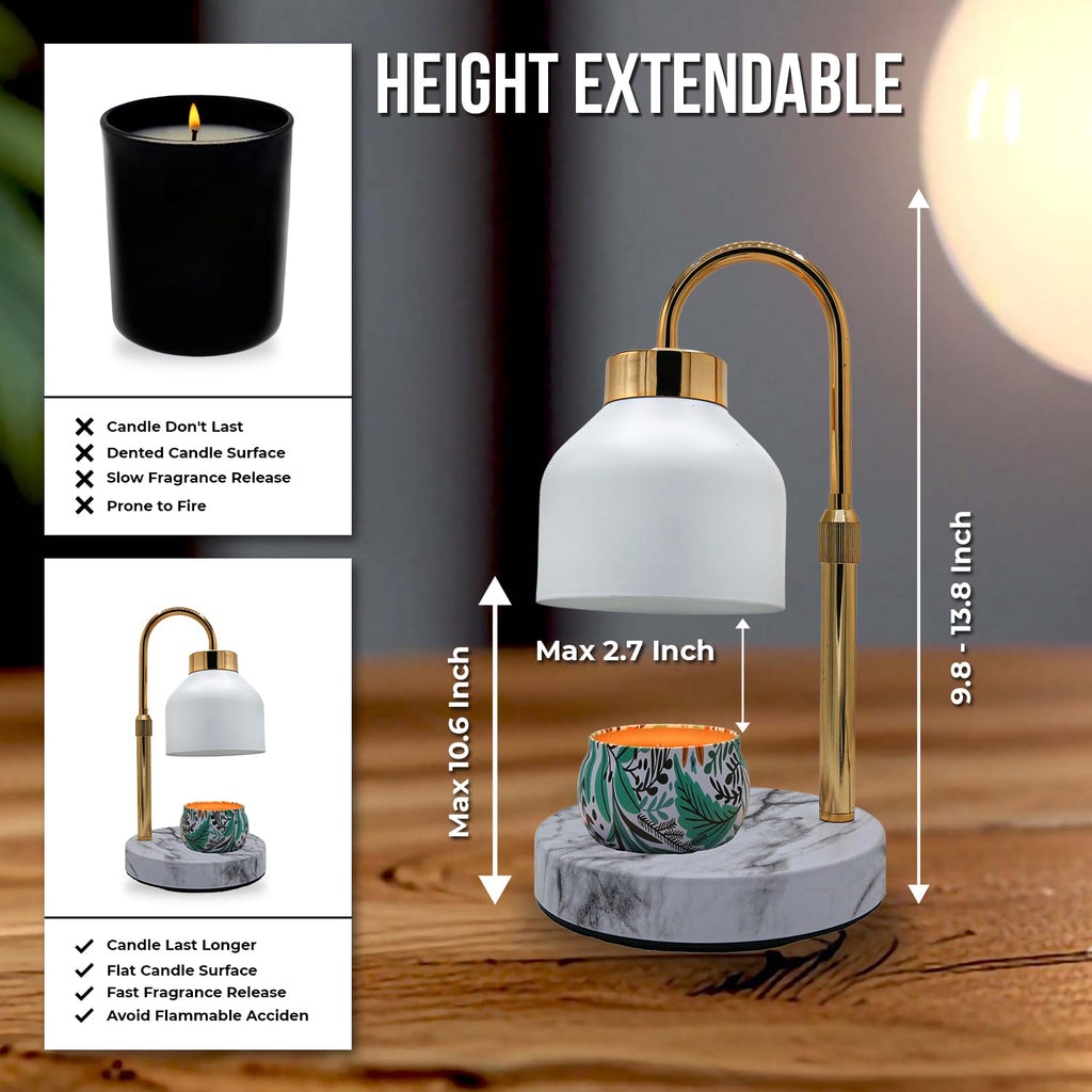 Candle Warmer Lamp with Timer & Dimmer N86688