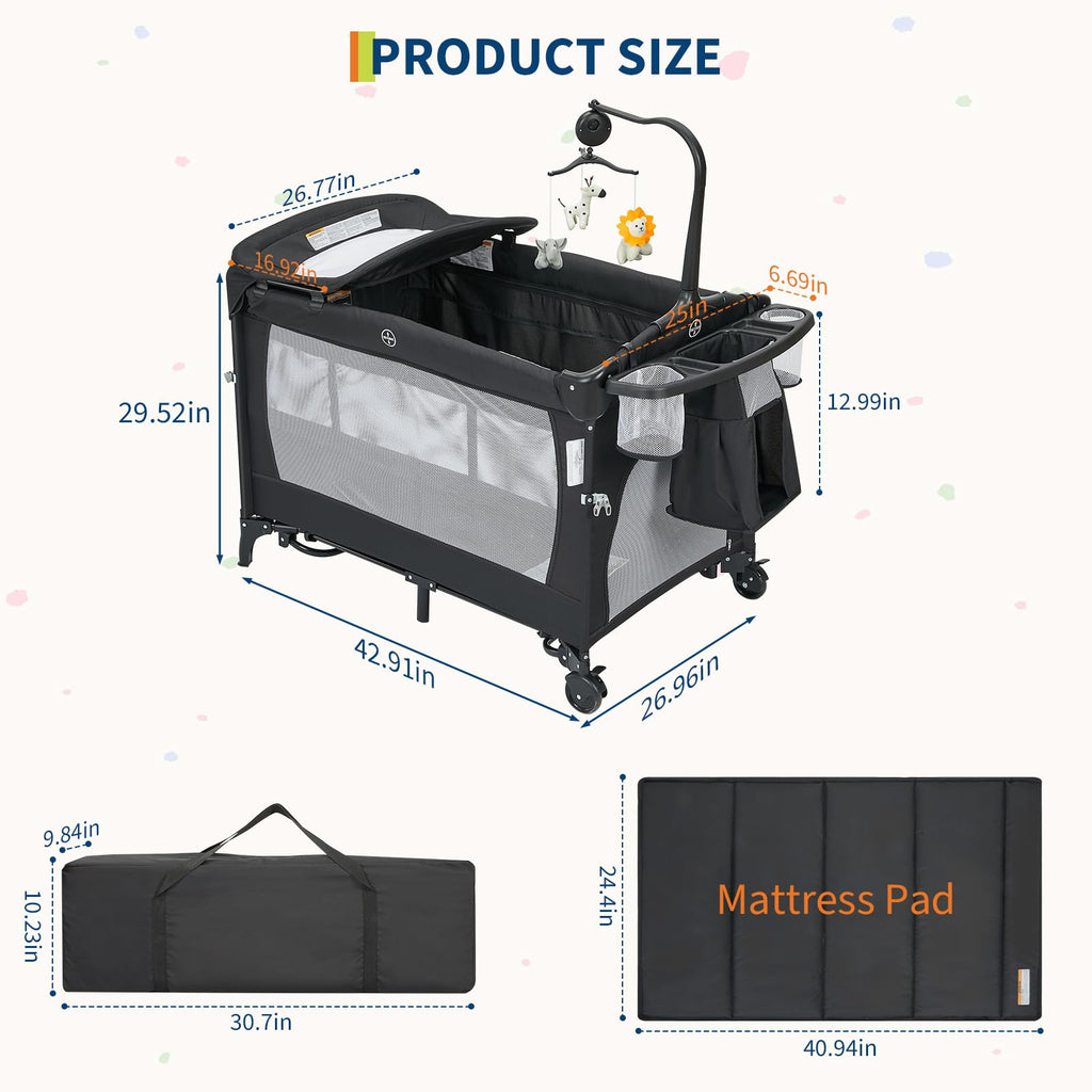 4 in 1 Baby Playard K7318
