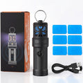 Portable Ultrasonic Mosquito Repeller with Carabiner Hook (6 Refills) L3119