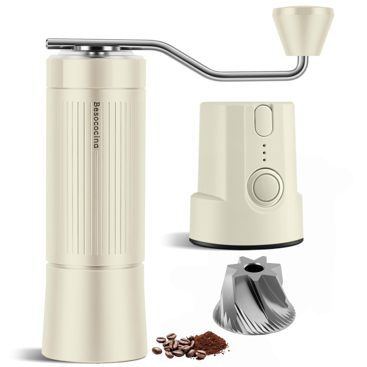 Manual & Electric Burr Coffee Grinder G39103
