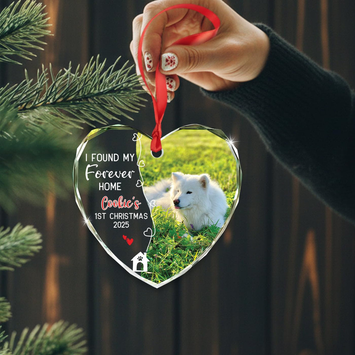 Glass Christmas Ornaments K708