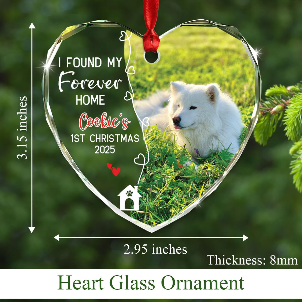 Glass Christmas Ornaments K708