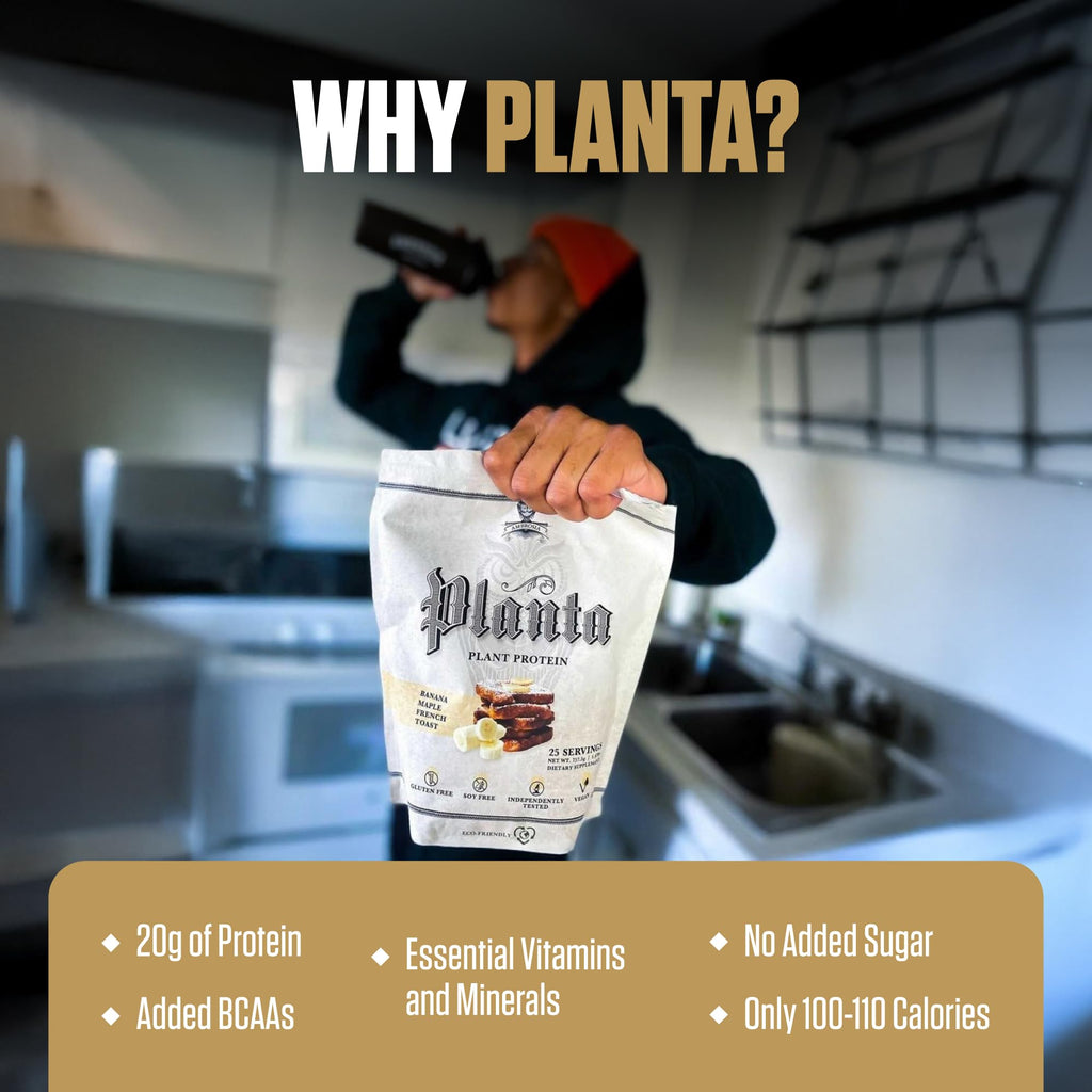 Plant Based Vegan Pea Protein Powder 20g Vanilla A854921