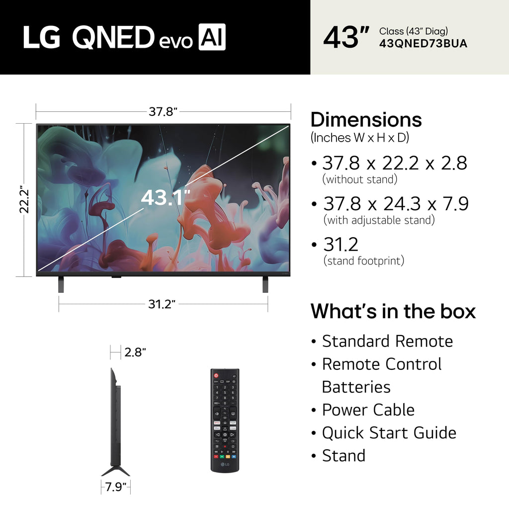 43-Inch 4K Mini LED Smart TV G9451