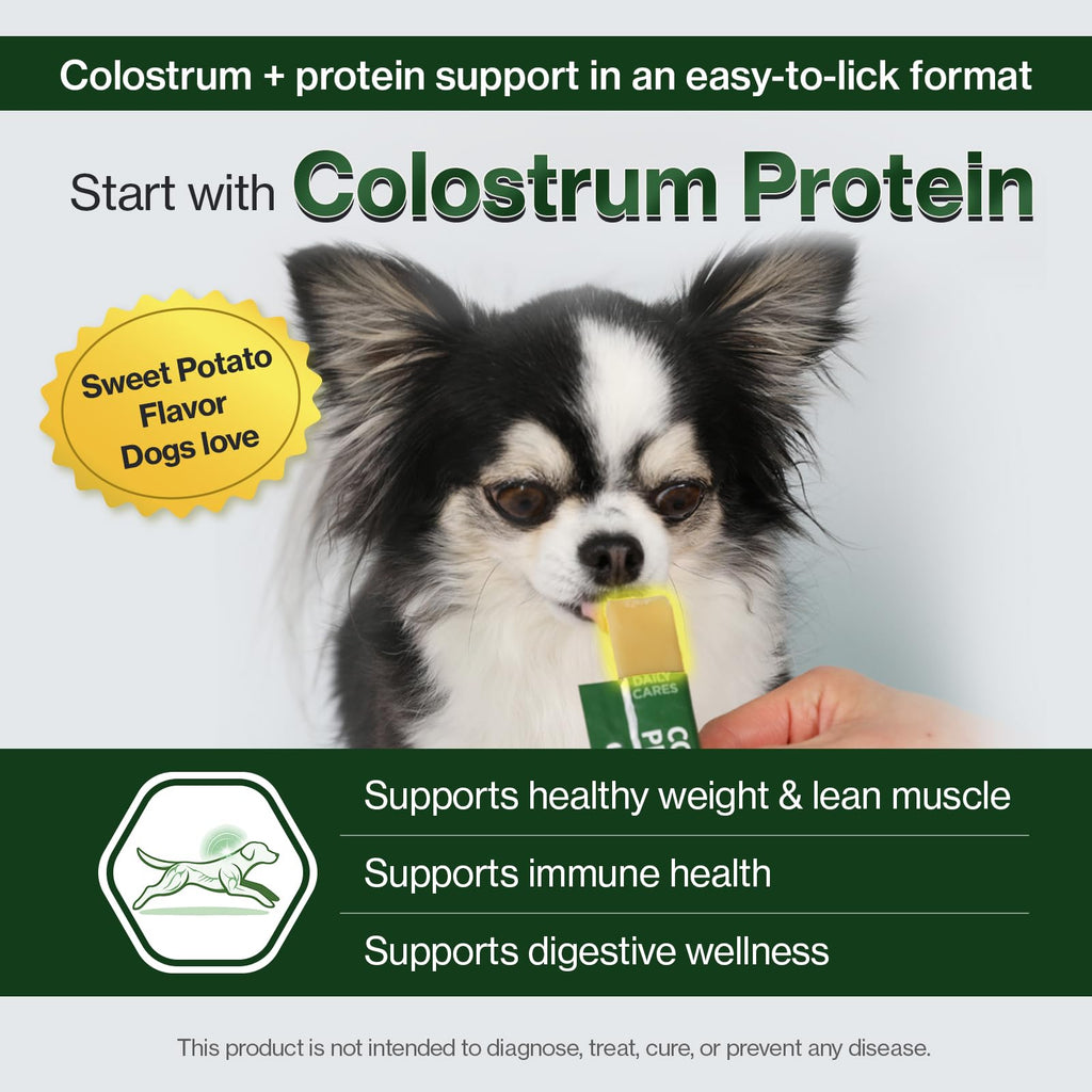 Colostrum Whey Protein Dog Supplement 30 Tubes M438