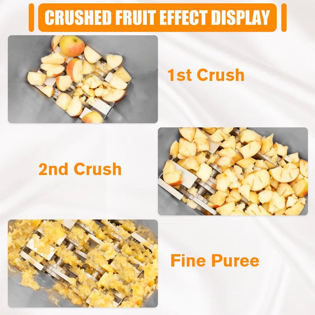4L Stainless Steel Electric Fruit Crusher U30813