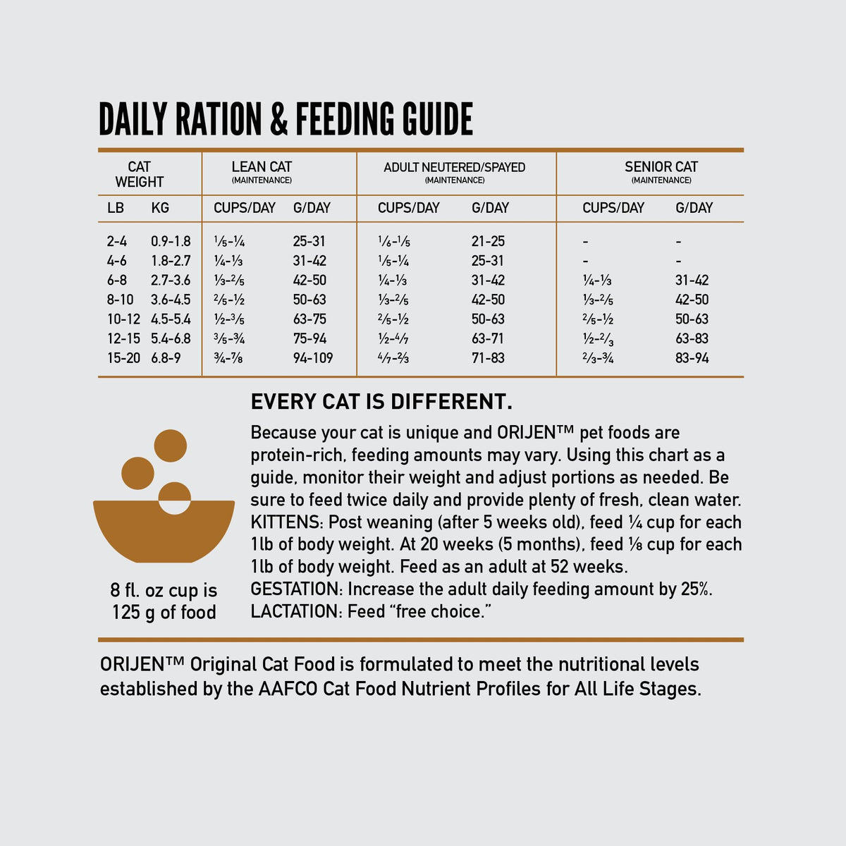 Grain Free Dry Cat Food 4lb Bag A952775