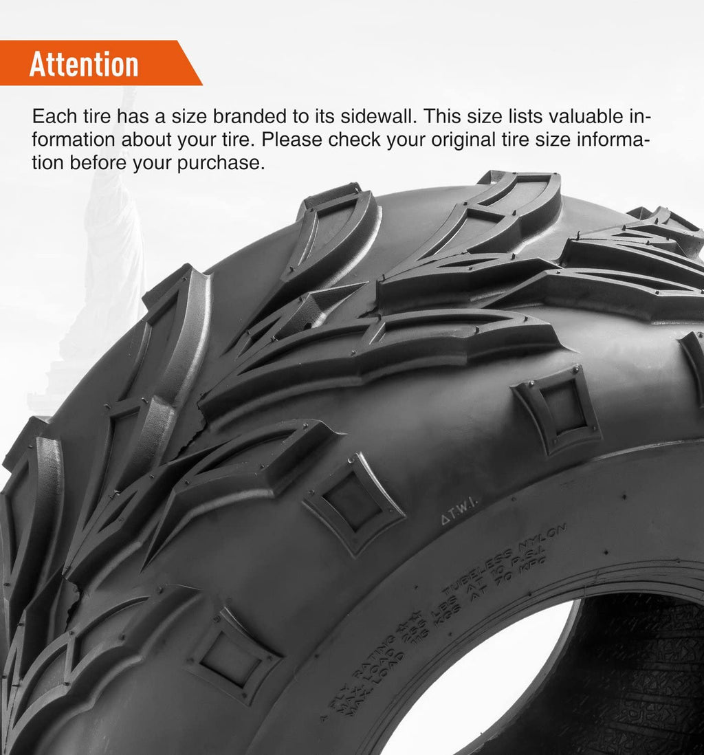 19x7-8 Tubeless ATV Tire Q26401