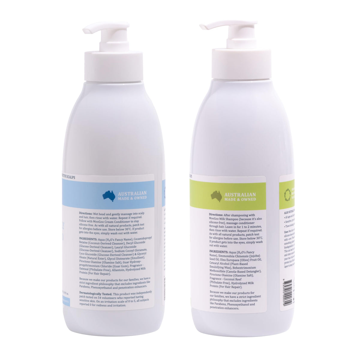 Natural Milk Shampoo & Cream Conditioner Pack - Sulphate-Free, Silicone-Free, Paraben-Free - 2x 16.9 fl oz Z629350