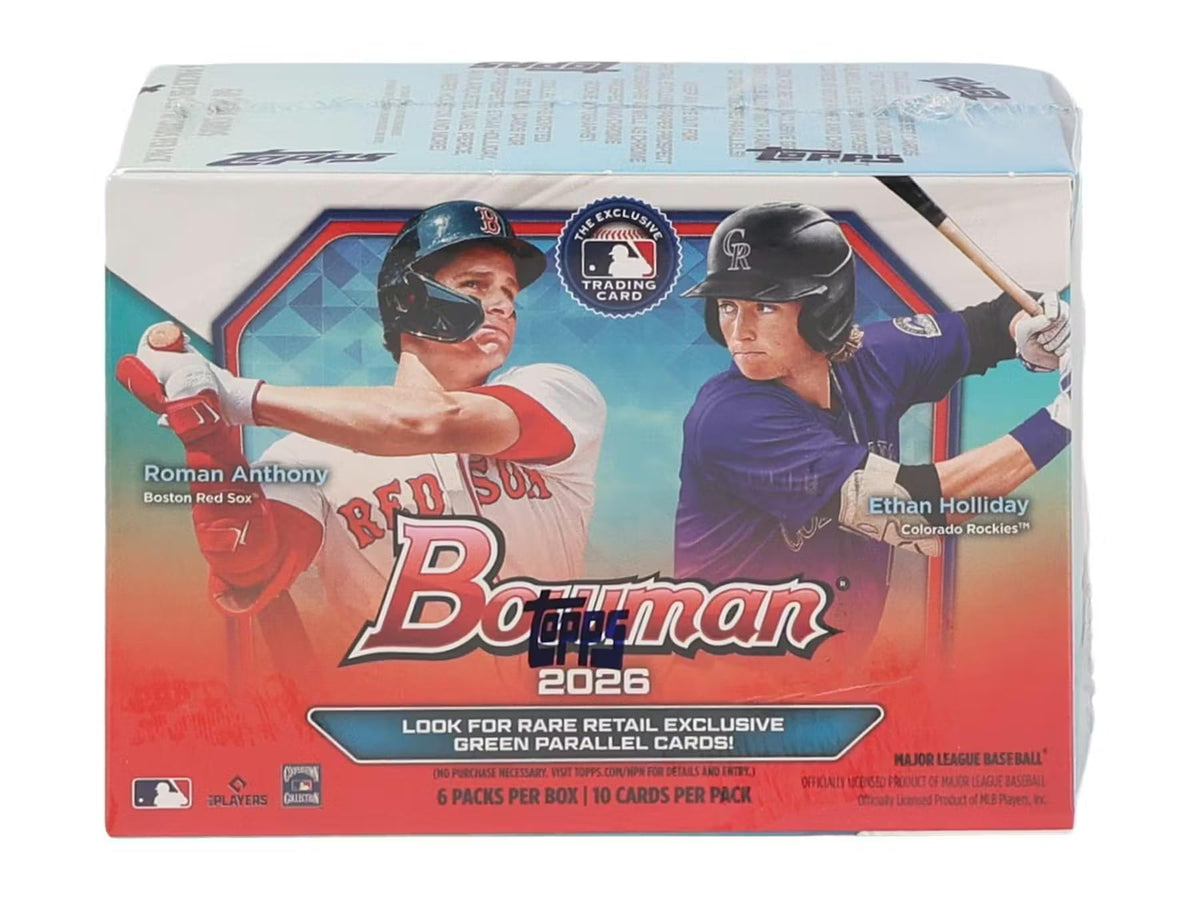 2026 Bowman Baseball Blaster Trading Card Box O977112