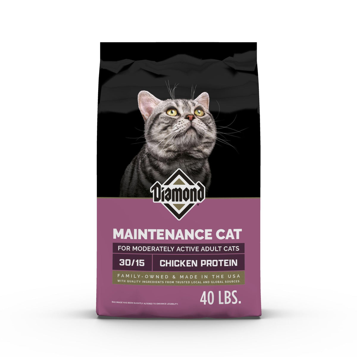 Adult Dry Cat Food Chicken Protein 40lb C408