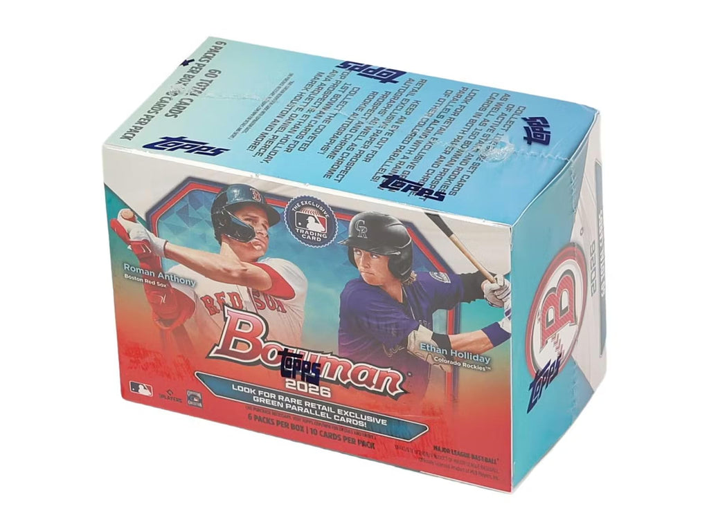 2026 Bowman Baseball Blaster Trading Card Box O977112