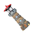 Solar Powered Resin Lighthouse Ornament W1379