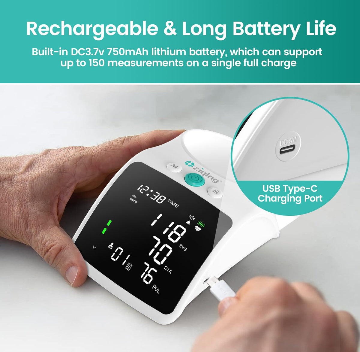 Blood Pressure Monitor with Storage Bag L104334