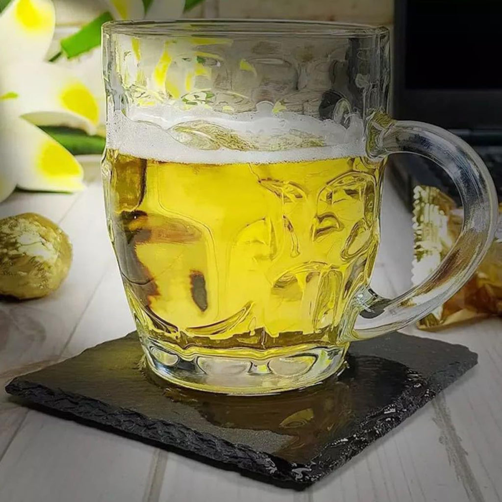 12pcs Natural Stone Cup Coaster U46656