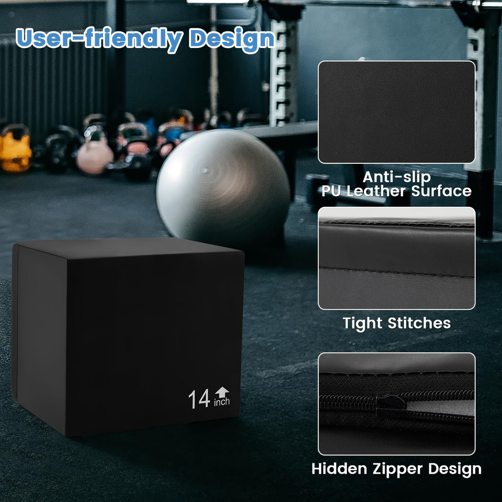 3 in 1 Foam Plyometric Jump Box L6692