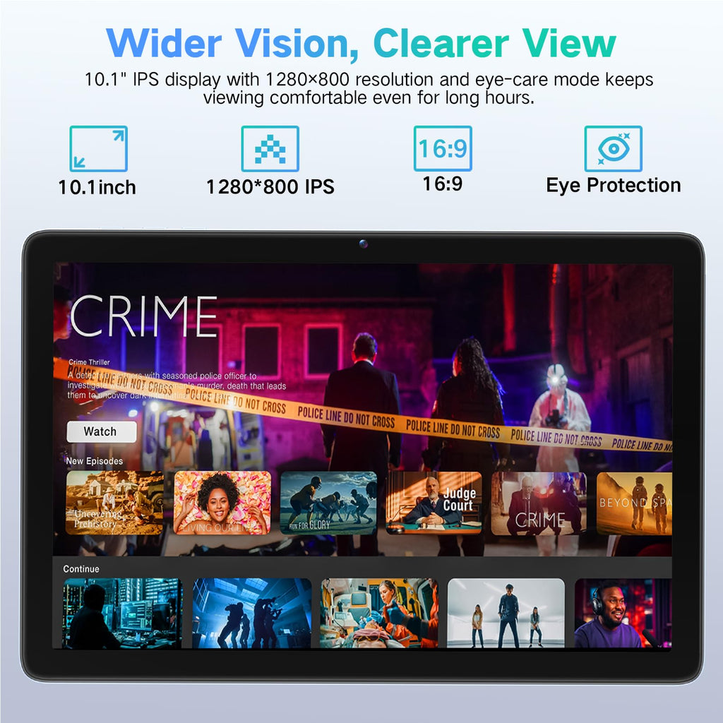 Android 15 Tablet 10.1 Inch Octa-Core 12GB RAM 128GB ROM G871150