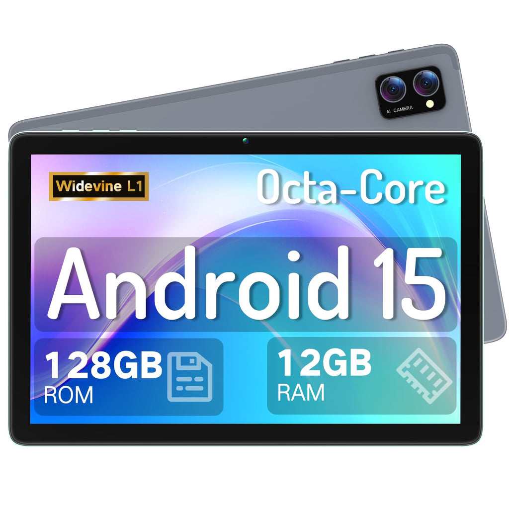 Android 15 Tablet 10.1 Inch Octa-Core 12GB RAM 128GB ROM G871150