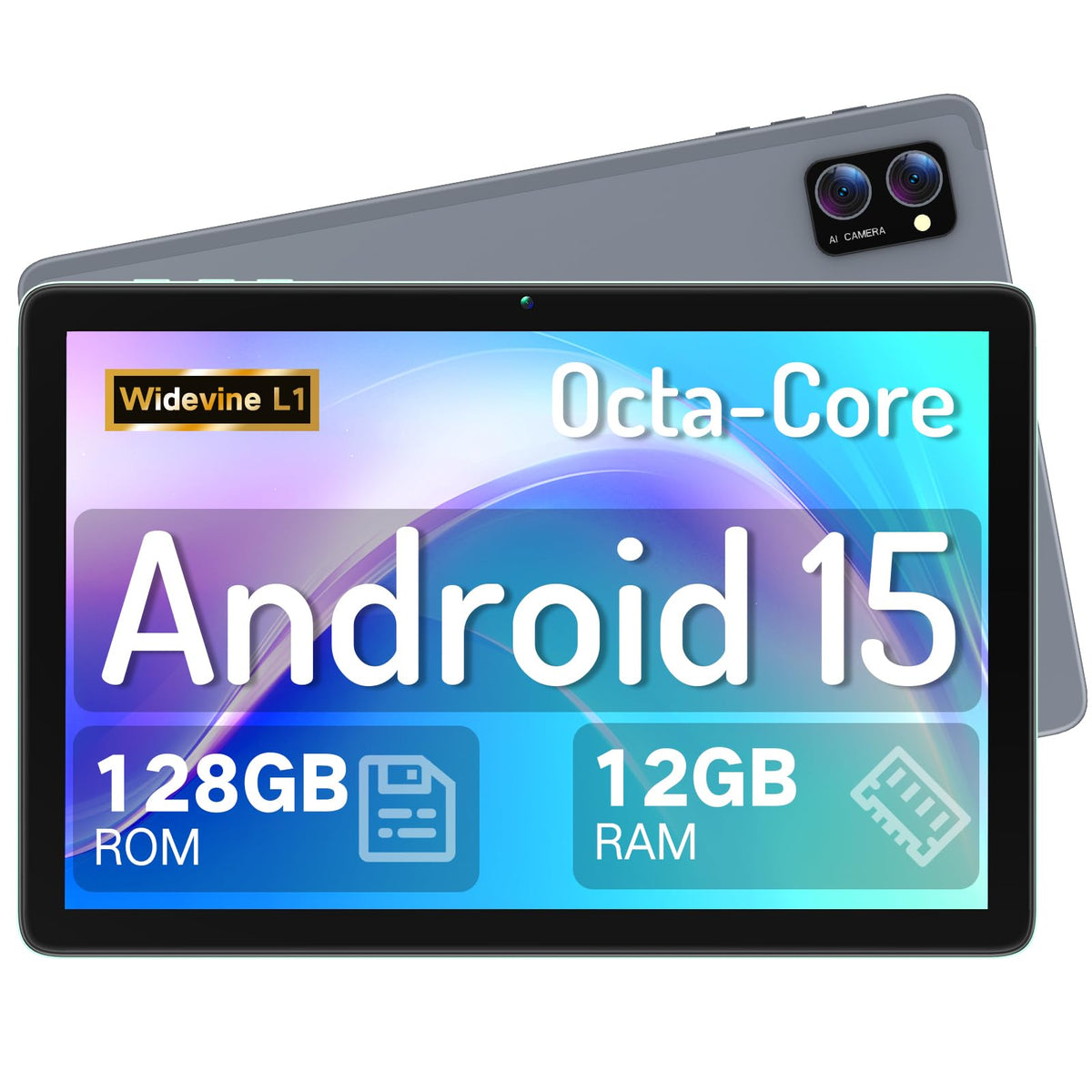 Android 15 Tablet 10.1 Inch Octa-Core 12GB RAM 128GB ROM G871150