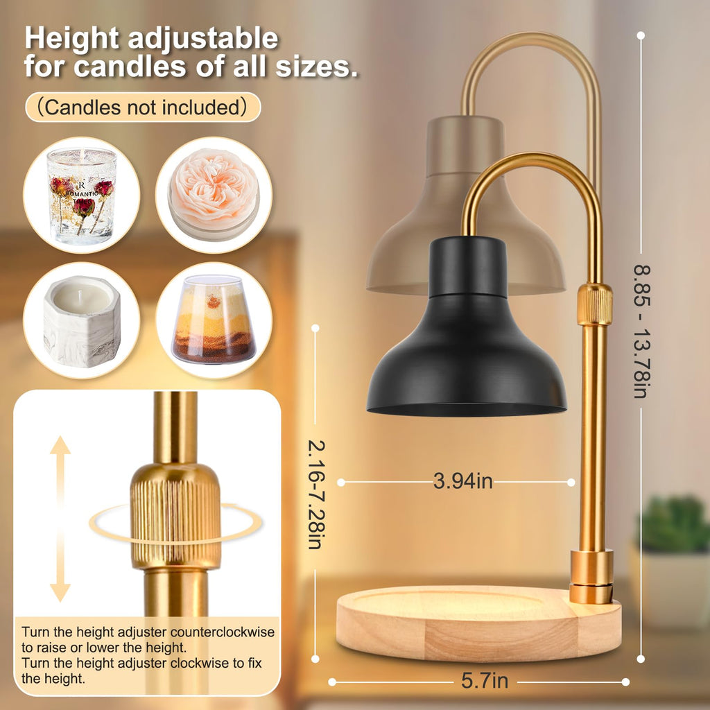 Candle Warmer Lamp with Timer & Dimmer N495897