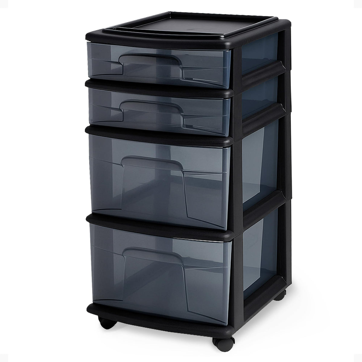 4-Tier Storage Cart with Removable Wheels T150821