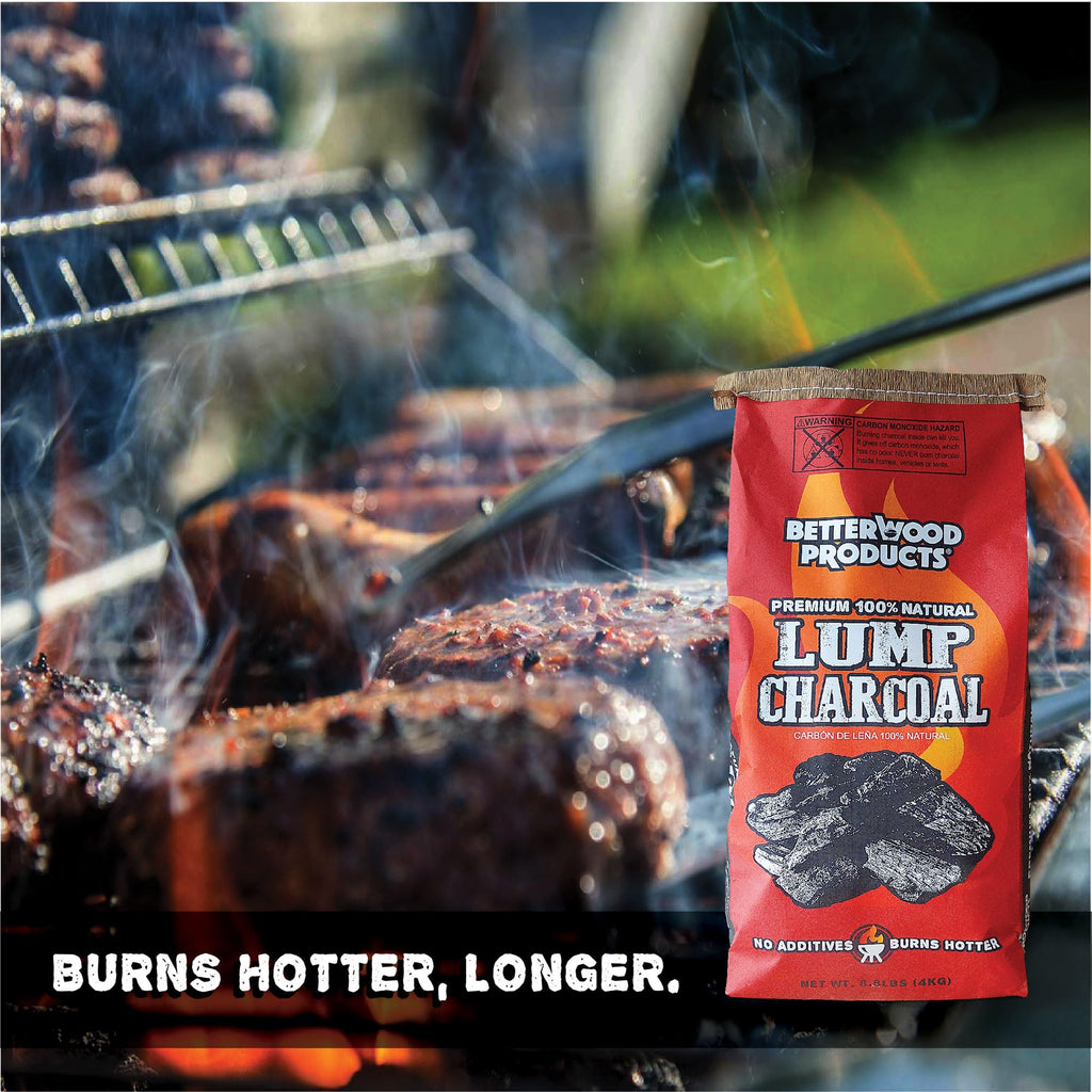 100% All Natural Hardwood Lump Charcoal 17.6 Pounds T331501
