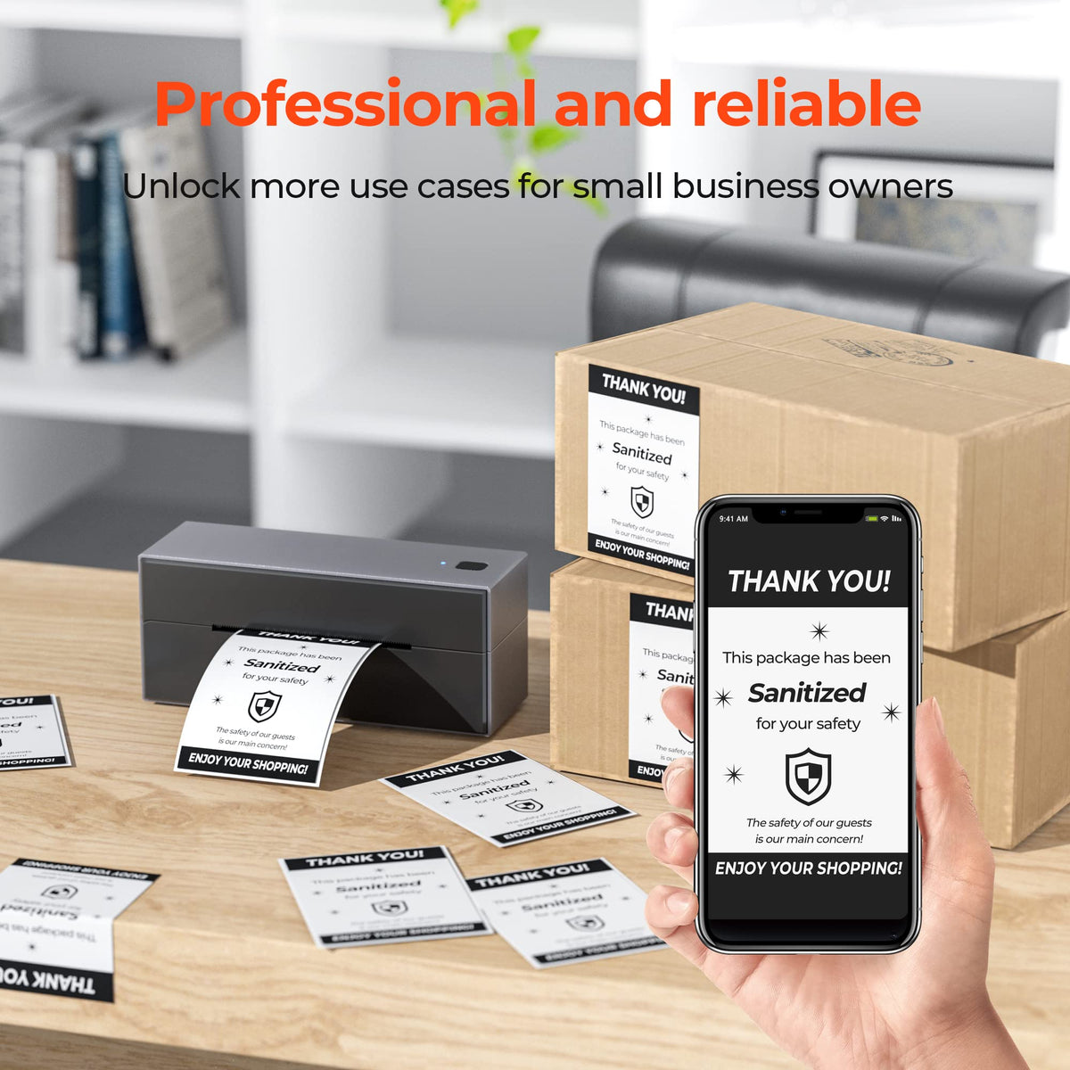 4x6 Inch Thermal Labels 1000 Labels I936