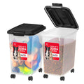 Dog Food Storage Container 2-Pack Black U93370