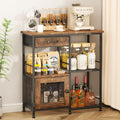 Coffee Bar Cabinet with Drawers K309646