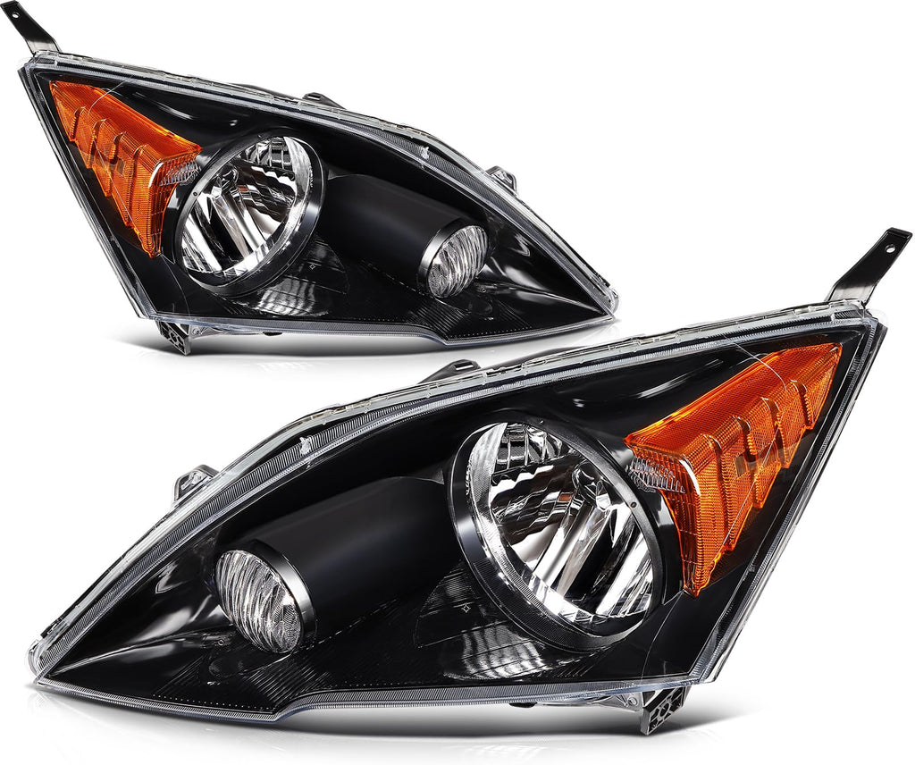 Chrome Housing Clear Corner Headlight Assembly G9415