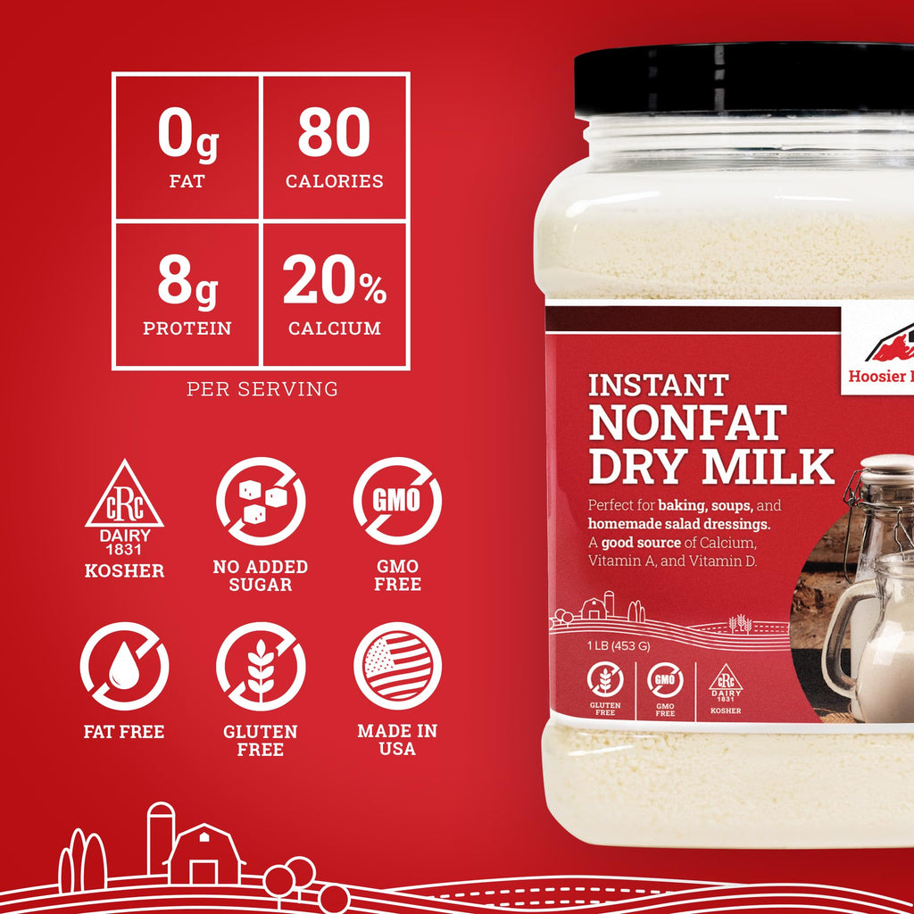 Instant Nonfat Dry Milk Powder, 1LB P957578