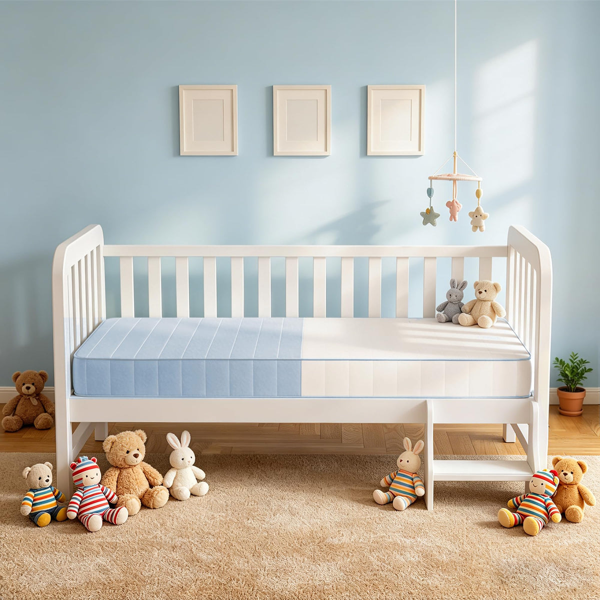 Dual Sided Memory Foam Crib Mattress U347831