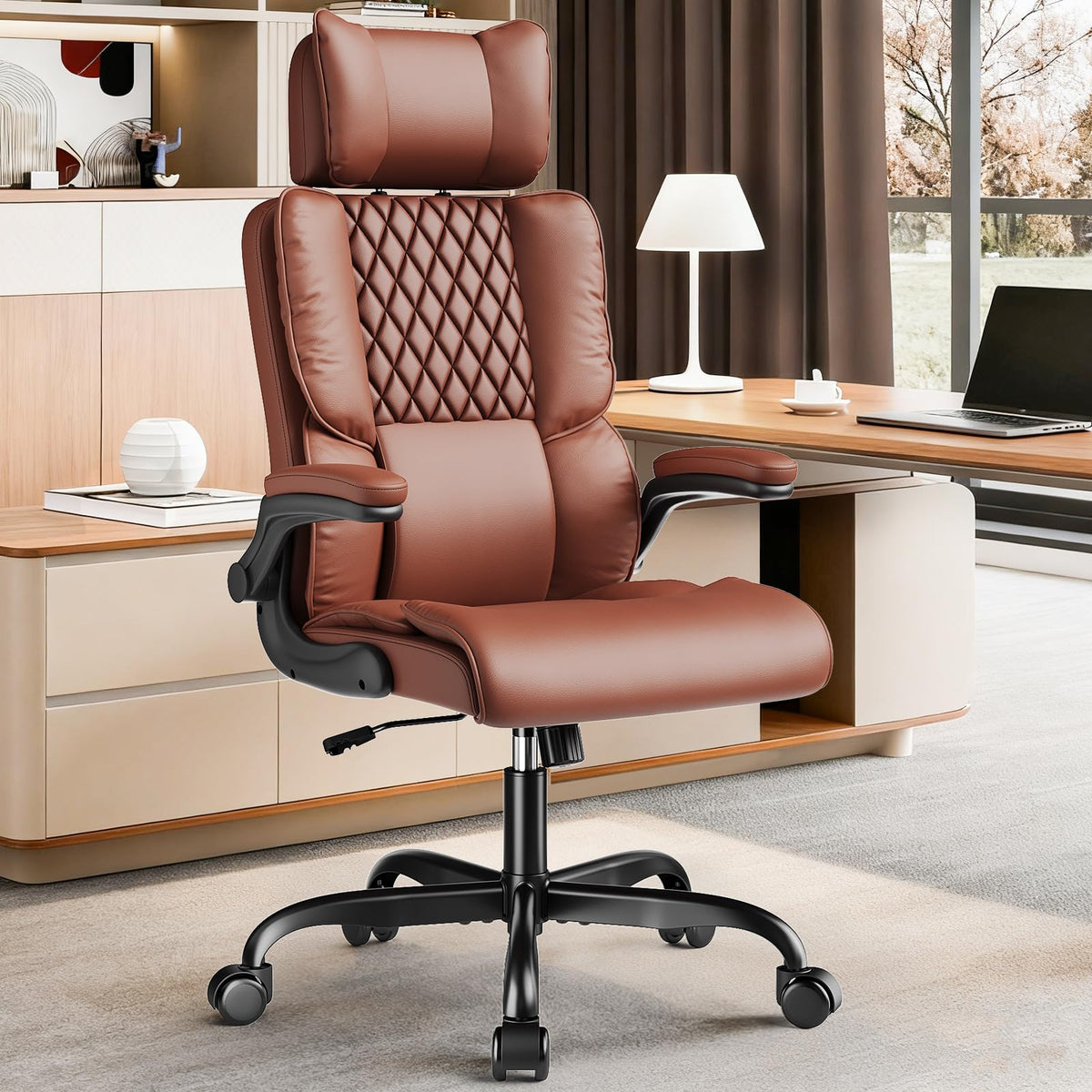 Big and Tall Office Chair with Adjustable Headrest W781703