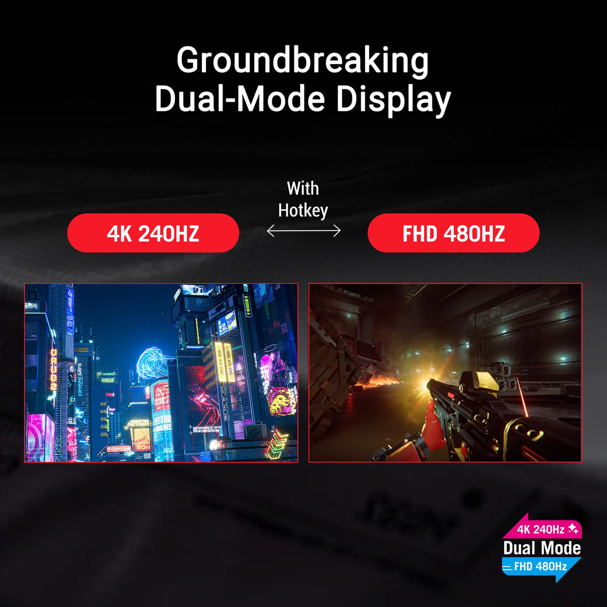 32 Inch 4K 240Hz OLED Gaming Monitor S388673