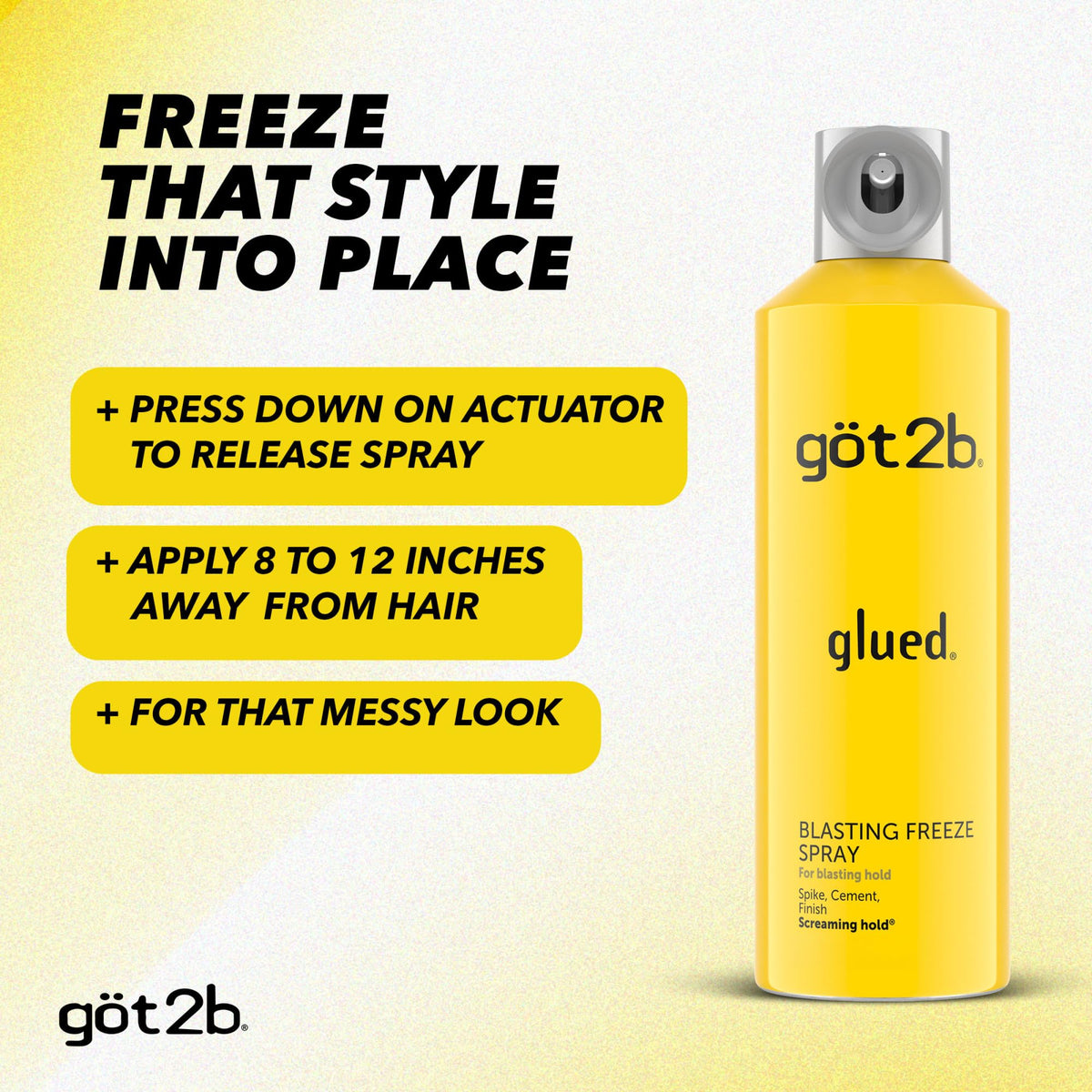 Extra Strong Hold Hair Spray, 12 Fl Oz, Pack of 6 H879