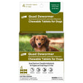 Chewable Dewormer for Small Dogs, 2-25 lbs, 4 Tablets E465599