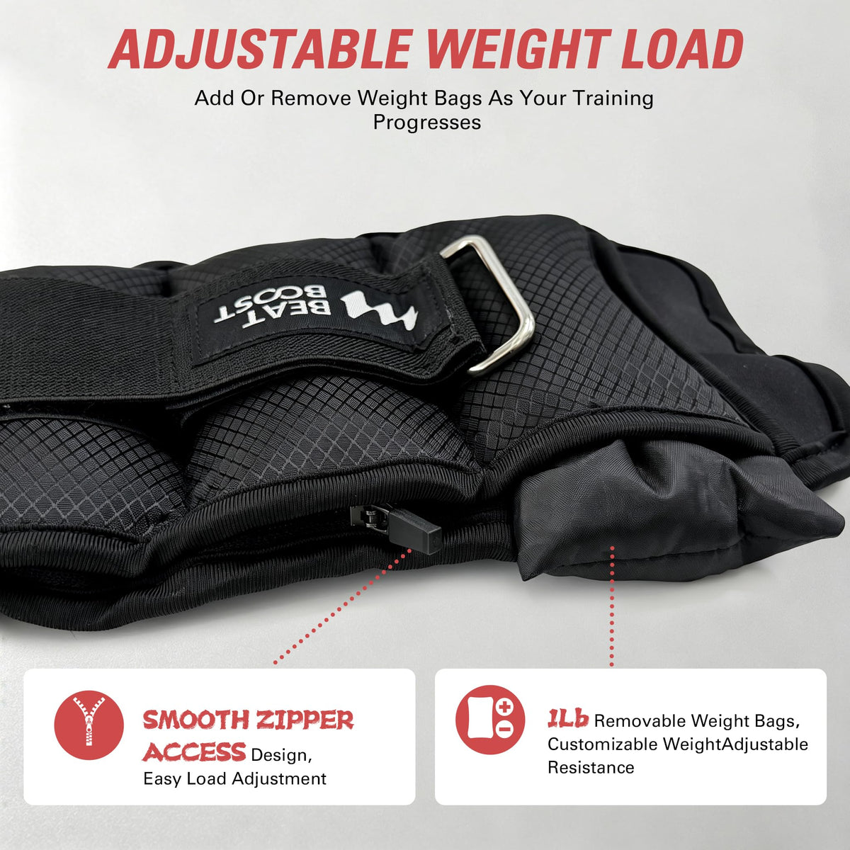 Ankle Weights Adjustable 10lb S535