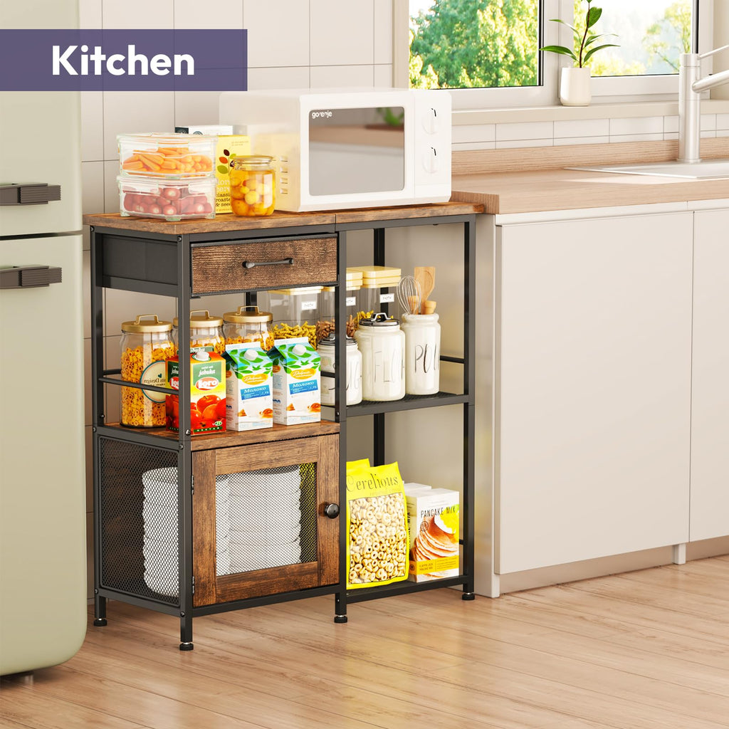 Coffee Bar Cabinet with Drawers K309646