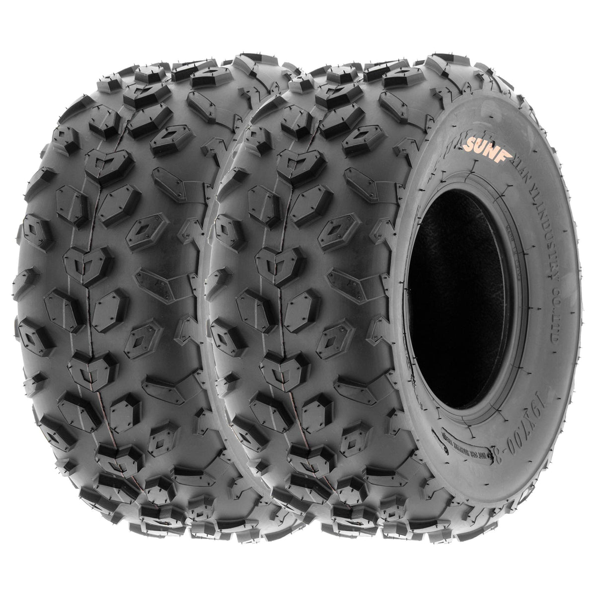 19x7-8 Tubeless 6 Ply Set of 2 M5323