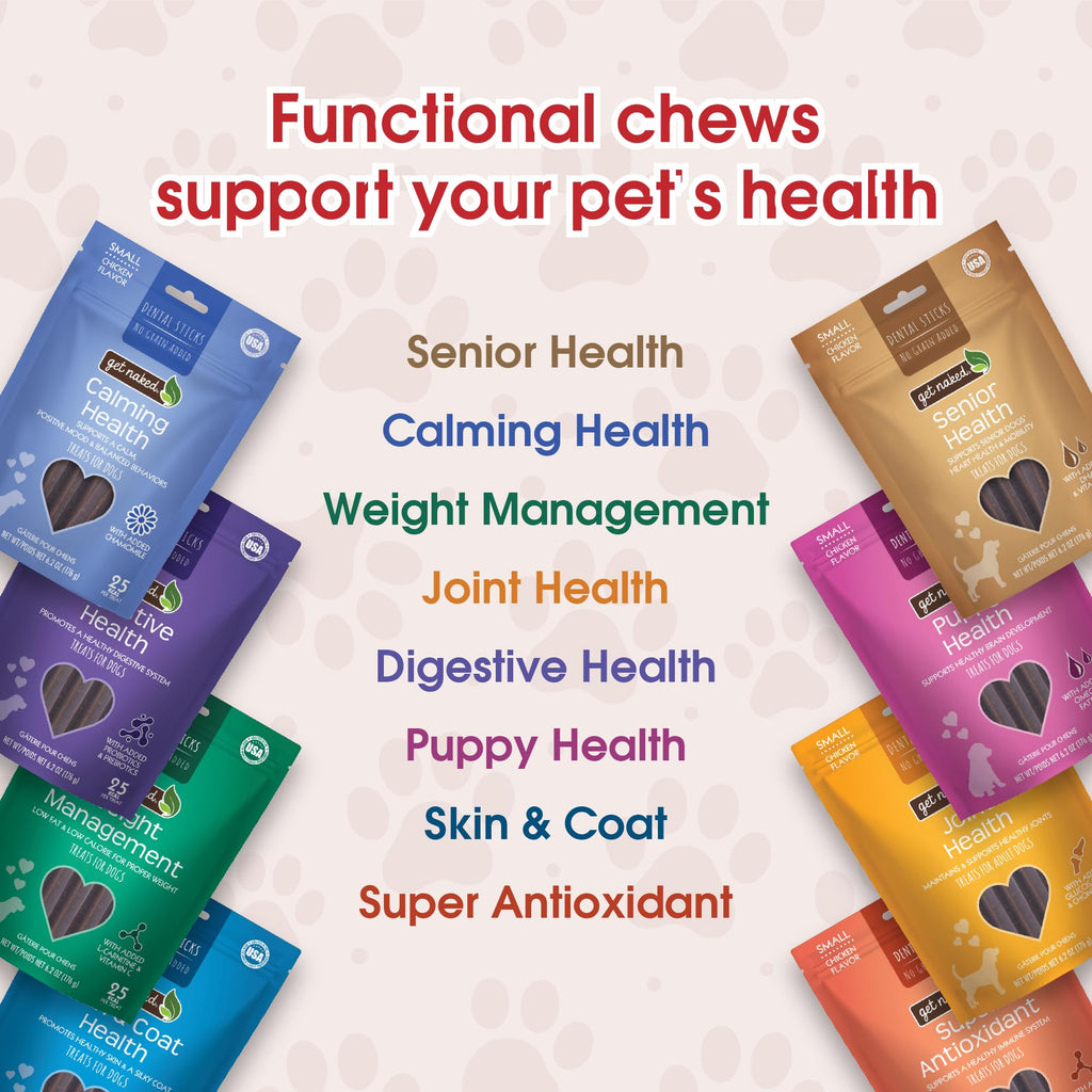 Grain-Free Dental Chew Sticks for Puppies, 6.2 oz N652