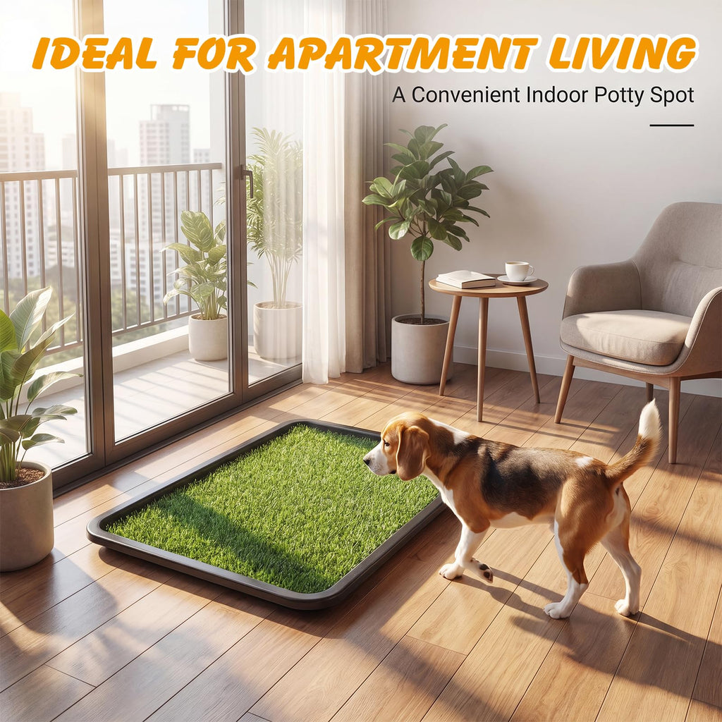Dog Grass Pad with Tray 30 x 20 in U439