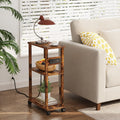 Small Narrow Side Table with Charging Station G416