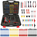 110 Pcs Automotive Circuit Test Lead Kit with Black Carrying Case Q8484