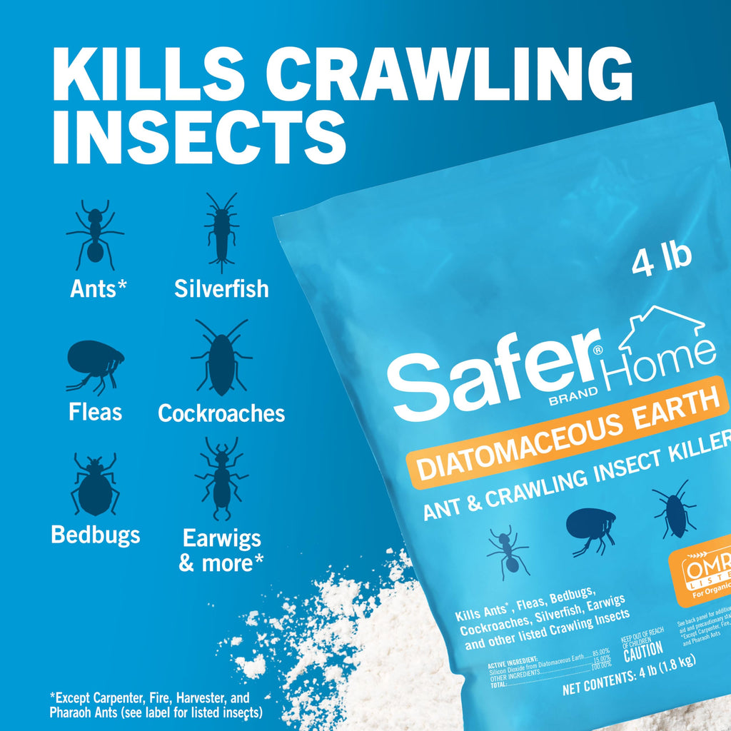 4 lb Diatomaceous Earth Crawling Insect Killer C11284