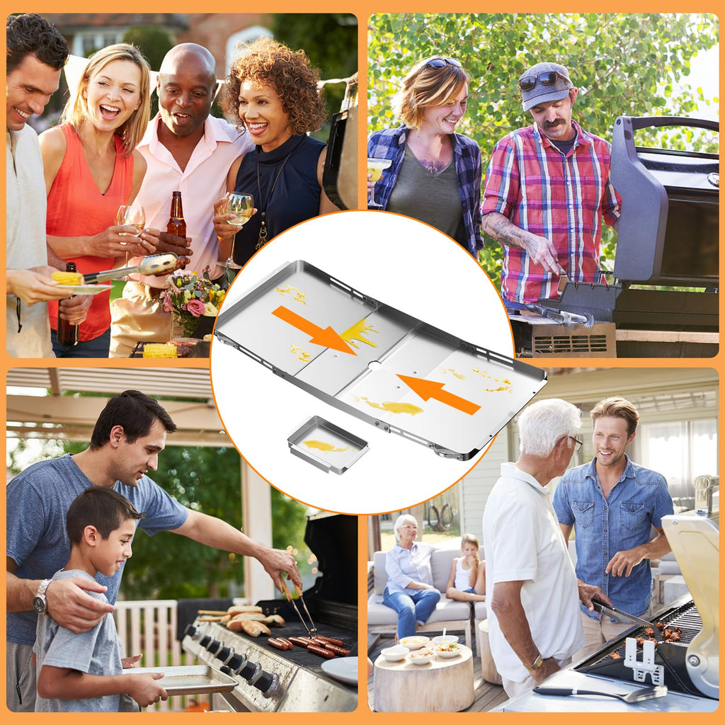 Grease Tray with Catch Pan (25-34 inch) O75091