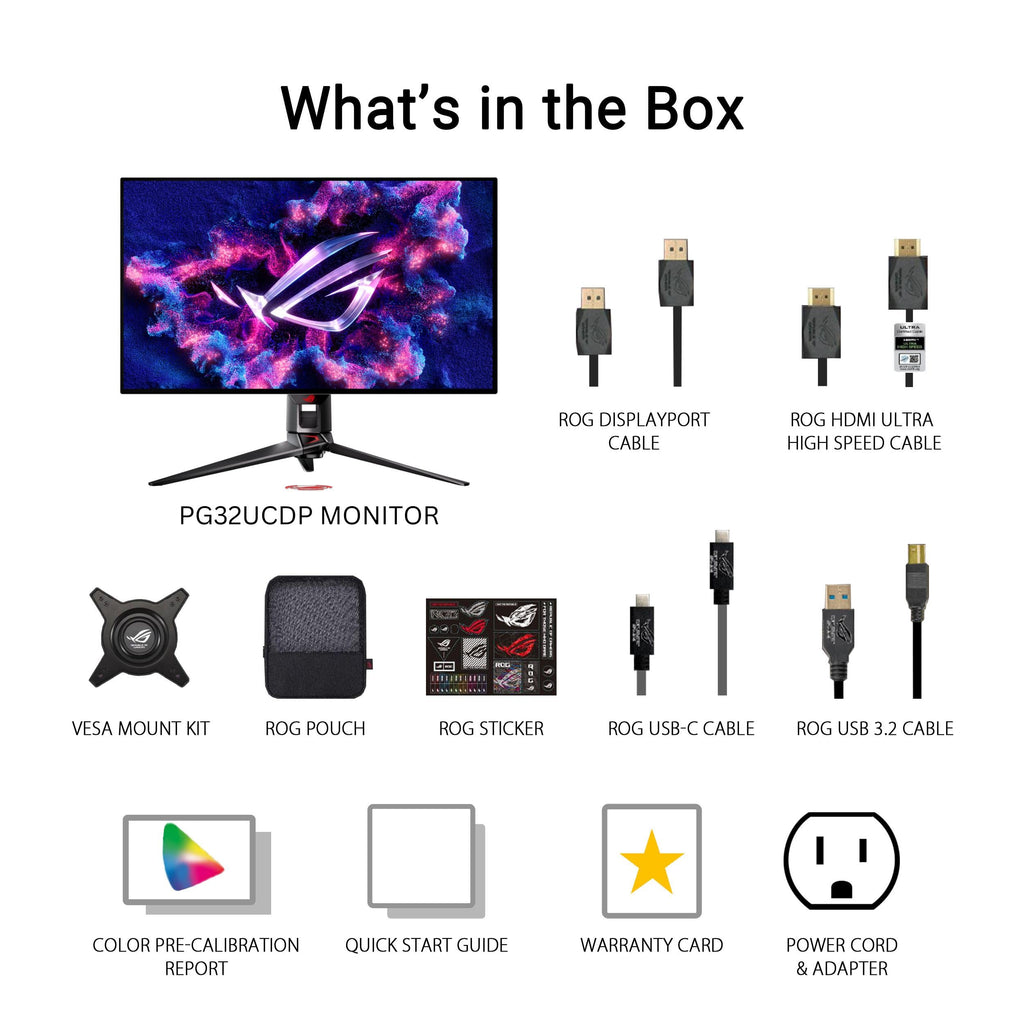 32 Inch 4K 240Hz OLED Gaming Monitor S388673
