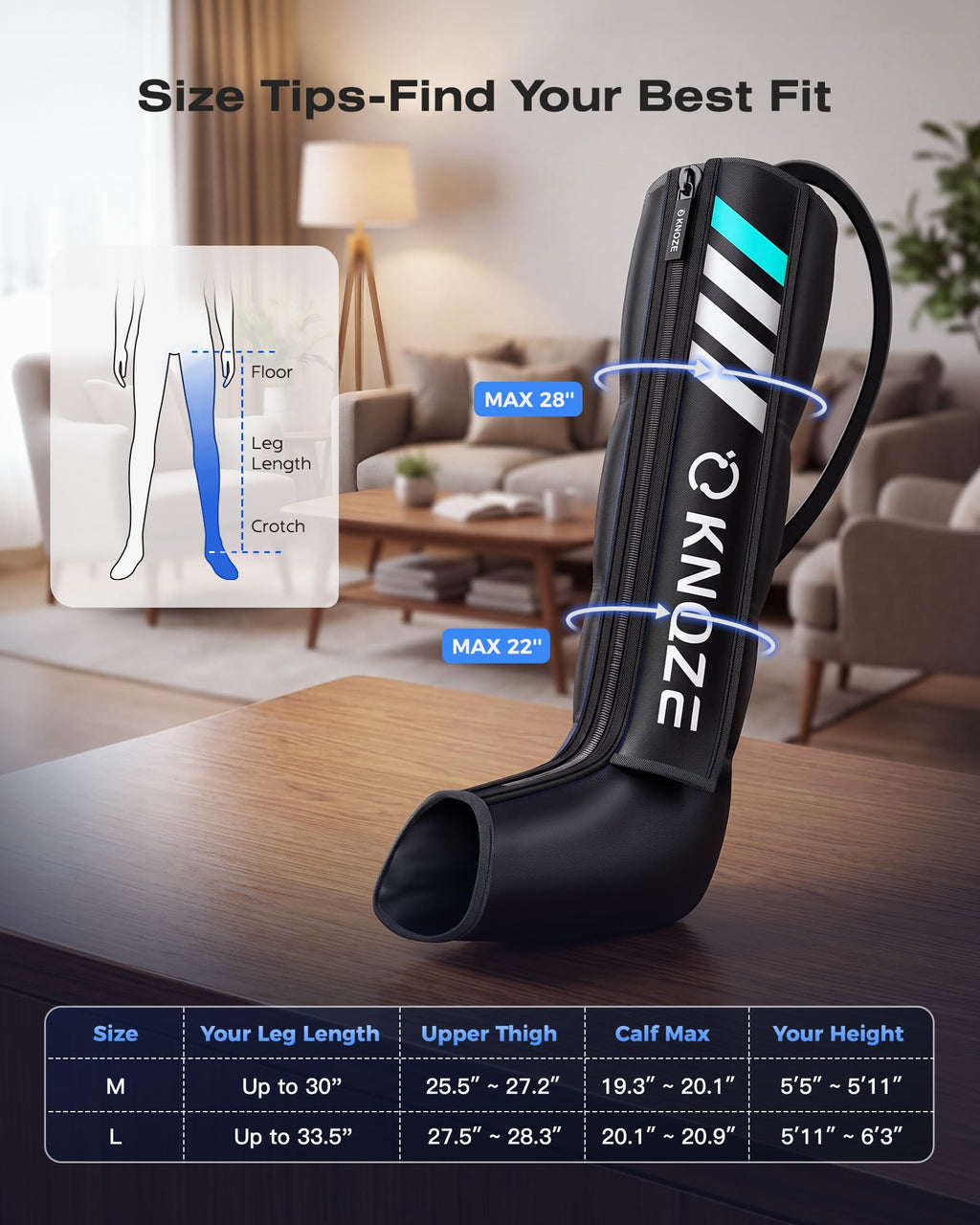 Full Leg Compression Massager N293