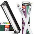 39W T5 HO UVB Fluorescent Reptile Light Combo Kit X60307